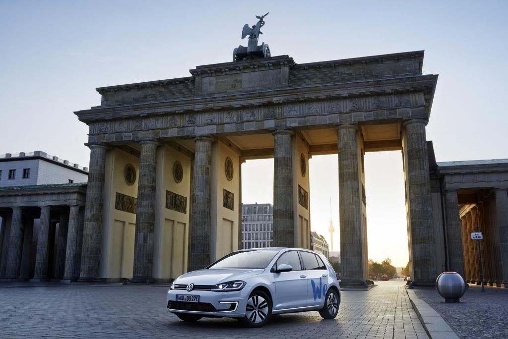 Volkswagen Starts 'We Share' E-Mobility Car Sharing In Berlin