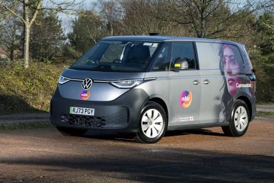 A Mitie Buzz: 650 converted all-electric ID. Buzz Cargos to join the fleet