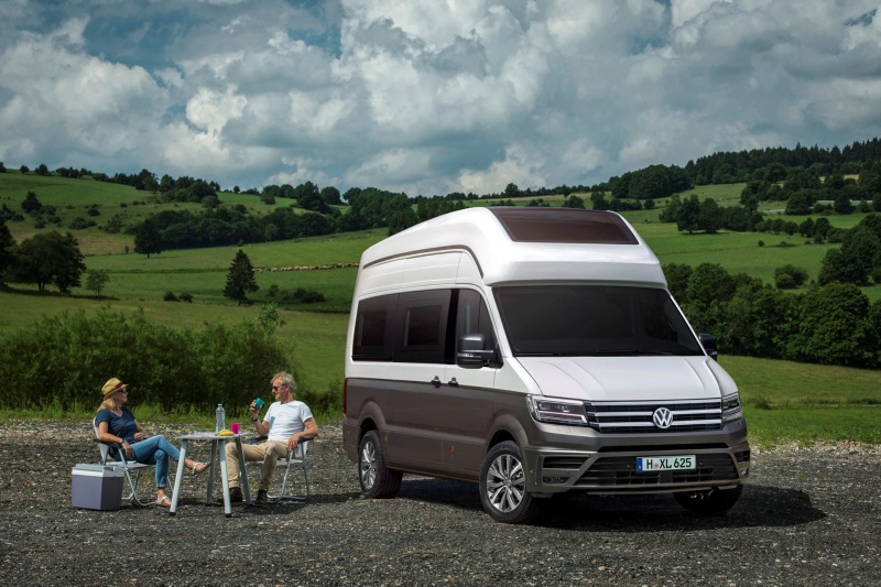Volkswagen To Present Crafter-Based California XXL Motorhome Concept At Caravan Salon