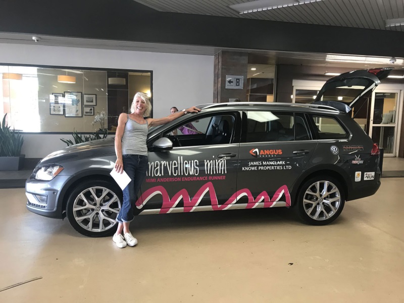 Volkswagen Of America Hits The Road With Endurance Runner Mimi Anderson