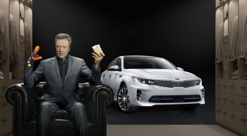 CHRISTOPHER WALKEN ADDS 'PIZZAZZ' TO KIA MOTORS' SUPER BOWL COMMERCIAL FOR THE ALL-NEW OPTIMA MIDSIZE SEDAN