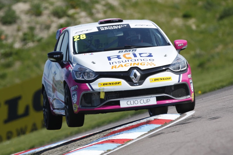 VICTORY DOUBLE FOR WHORTON-EALES AT THRUXTON AS RENAULT UK CLIO CUP TITLE RACE INTENSIFIES