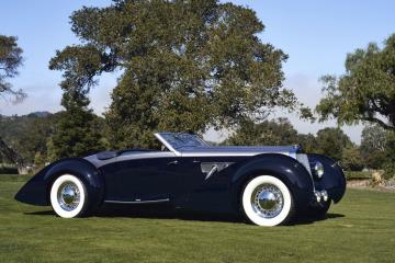 1938 Delage Type D8-120 S Cabriolet By De Villars Wins Prestigious The Peninsula Classics Best Of The Best Award