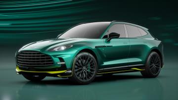 Aston Martin celebrates latest Formula 1 success with racecar-inspired new look for DBX707