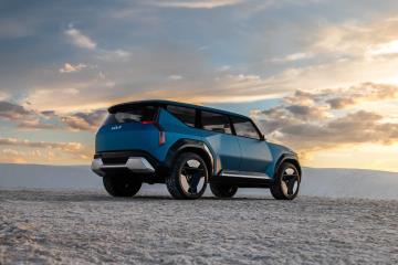The Kia Concept EV9 – Kia's all-electric SUV concept takes center stage at AutoMobility LA
