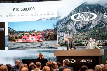 RM Sotheby's Holds Its Biggest-Ever Villa Erba Sale, Grossing In Excess Of €50 Million On The Shores Of Lake Como
